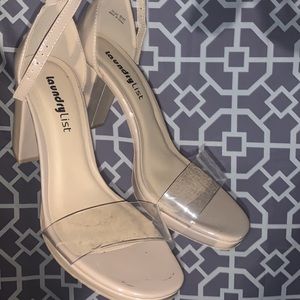 Laundry list heels worn once